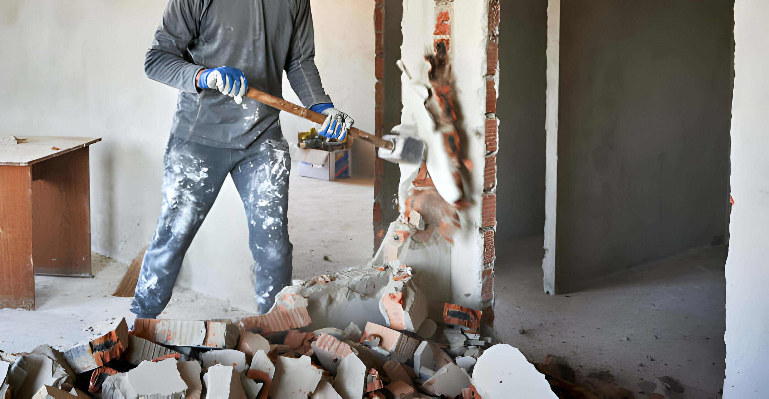 Dumpster service for commercial interior construction projects in Tampa